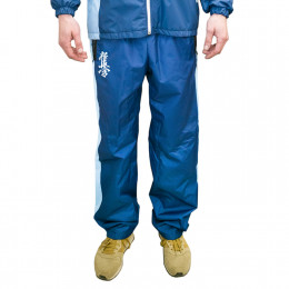 Брюки с полной запечаткой из дюспо с подкладом