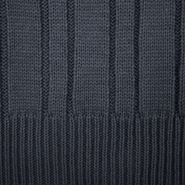 Шарф Knit Beat, серый (графит)