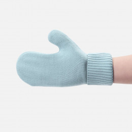 Варежки Yong, светло-голубые