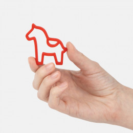 Подвеска «Лошадка с седлом», 3D-печать на заказ