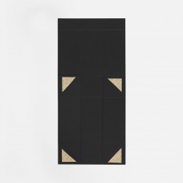 Коробка складная Quadra Fold, черная