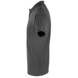 Рубашка поло мужская Perfect Men 180 темно-серая