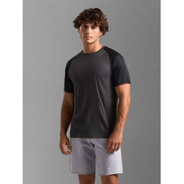 Футболка спортивная унисекс Vortex, ярко-бирюзовая