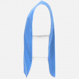 Манишка Member, голубая с белым