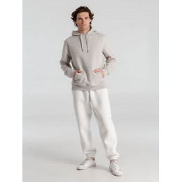 Толстовка с капюшоном унисекс King, дымчато-серая