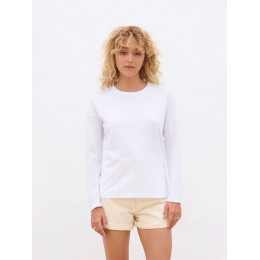 Футболка с длинным рукавом женская Monarch Women, белая