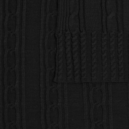 Плед Remitti, черный