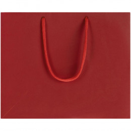 Пакет бумажный Porta S, горизонтальный, красный