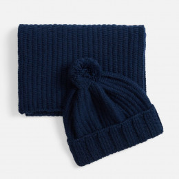 Шарф Frissonelle, темно-синий