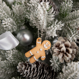 Мини-подвеска «Пряник», 3D-печать на заказ, человечек