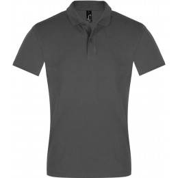 Рубашка поло мужская Perfect Men 180 темно-серая