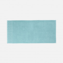 Полотенце махровое Hoya, большое, голубое