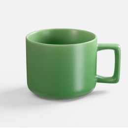 Чашка Jumbo в коробке матовая, зеленая