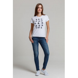 Футболка женская «Неочевидное»