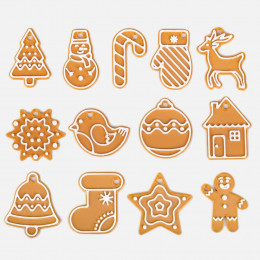 Мини-подвеска «Пряник», 3D-печать на заказ, носочек