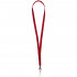 Лента с карабином Colorplan, красная
