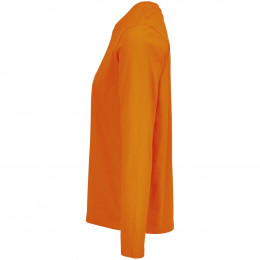 Футболка с длинным рукавом женская Monarch Women, оранжевая