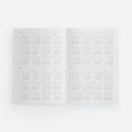 Ежедневник Vivian Metal, недатированный, темно-синий