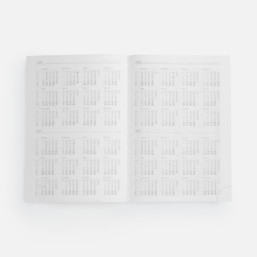Ежедневник Favor Metal, недатированный, черный