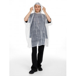 Дождевик в круглом футляре Nimbus, голубой