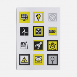 Стикерпак бумажный Industry, энергетика