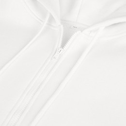 Толстовка унисекс оверсайз Zippy, белая