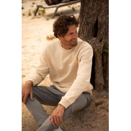 Свитшот унисекс Delta, светло-оранжевый