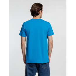 Футболка унисекс T-Bolka 160, бирюзовая