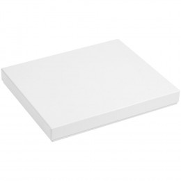 Коробка Overlap под ежедневник, аккумулятор и ручку, ver.2, белая