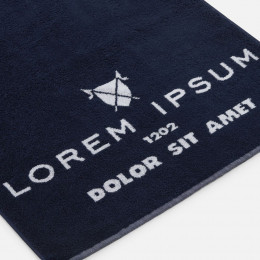 Полотенце на заказ Surpass с пестротканым логотипом, среднее