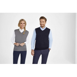 Жилет унисекс Gentlemen, темно-синий