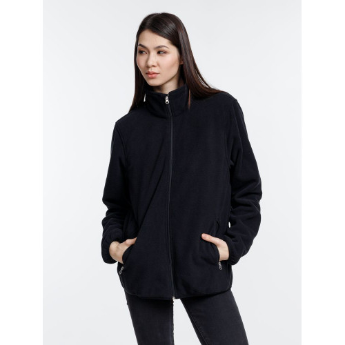 Куртка флисовая унисекс Nesse, черная