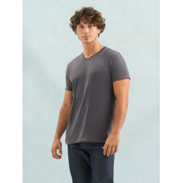 Футболка унисекс Regent с V-образным вырезом, ярко-синяя (royal)