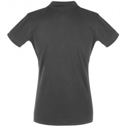 Рубашка поло женская Perfect Women 180 темно-серая