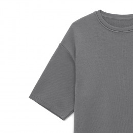 Джемпер с коротким рукавом Siluetti Volumica, серый