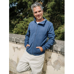 Куртка флисовая мужская Helsinki, черная