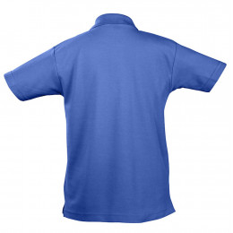 Рубашка поло детская Summer II Kids 170, ярко-синяя