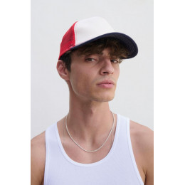 Бейсболка Blink, синяя (джинс) с бежевым