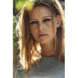 Футболка женская Ladies American U, красная