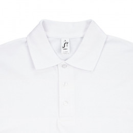 Рубашка поло мужская Spring 210, белая