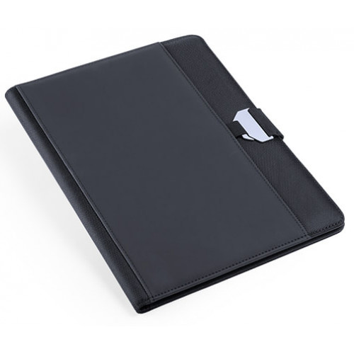 Папка BRETUX, черный, полиэстер, искусственная кожа