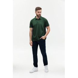 Рубашка поло мужская STAN хлопок/полиэстер 185, 04