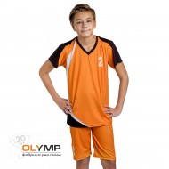Форма волейбольная детская с коротким рукавом и V-вырезом