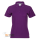 Рубашка поло женская STAN хлопок/полиэстер 185, 104W фиолетовый 