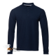 Рубашка поло мужская STAN длинный рукав хлопок/полиэстер 185, 04S темно-синий 
