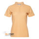 Рубашка поло женская STAN хлопок/полиэстер 185, 104W бежевый 