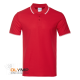 Рубашка поло мужская STAN с окантовкой хлопок/полиэстер 185, 04T красный 