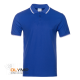 Рубашка поло мужская STAN с окантовкой хлопок/полиэстер 185, 04T синий 