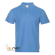 Рубашка поло мужская STAN хлопок/полиэстер 185, 104 голубой 