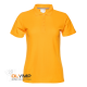 Рубашка поло женская STAN хлопок/полиэстер 185, 104W жёлтый 